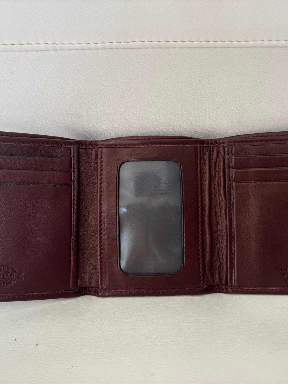 NEW! Authentic Tuscan Leather Men's Trifold Leather Wallet